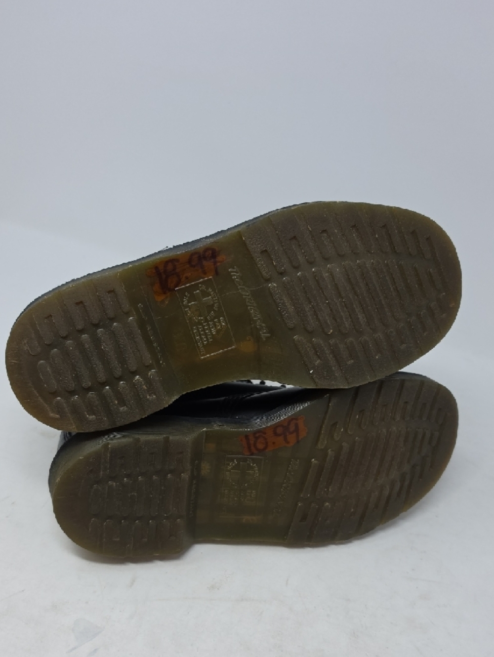 Dr. Martens Steel Toe Unisex Boots Men 6 Women 7 - Picture 5 of 6
